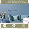 Together Favorite Place to Be Vinyl Lettering Wall Decals Family Quotes High Standards