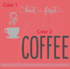 First Coffee Kitchen Sayings Vinyl Lettering Art Wall Decal Stickers