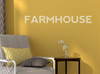 Farmhouse Wall Decals for Decor Vinyl Lettering Art Stickers Beige
