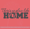 No Place Like Home Softball Sports Decals Wall Sticker Vinyl Lettering Art Bedroom Decor