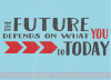 Motivational Wall Stickers Future Depends on You Art Decals Vinyl Lettering