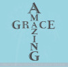 Amazing Grace Cross Vinyl Letters Art Religious Wall Stickers Quotes
