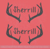 Antlers Name Personalized Vinyl Letters Art Bean Bag Board Decals