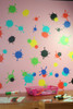 mud splatter splotch wall art decal stickers kids room or playroom decor Multiple Sheets shown