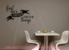 First I Drink Coffee Funny Office Kitchen Wall Stickers Decals Vinyl Lettering-Black