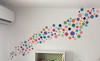 Purchase a variety of colors and create a unique wall design!