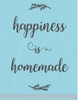 Happiness is Homemade Kitchen Wall Quotes Decals Stickers as Home Decor