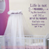 Moments Take Our Breath Away Vinyl Letters Stickers Family Wall Decor Quotes-Plum