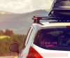 Glam Ma Car Decal Vinyl Letters Art Cool Mom Grandma Car Window Sticker Decals-Hot Pink