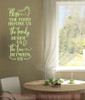 Bless This Food Family Love Wall Words Sticker Kitchen Decor Quotes-Key Lime