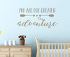 Our Greatest Adventure Baby Wall Decor Vinyl Lettering Nursery Stickers Tumbleweed
