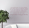 Loves Grows Best Little Houses Kitchen Wall Decals Vinyl Lettering Quotes-Burgandy