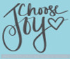 Choose Joy Inspirational Wall Decals Vinyl Stickers for Home Decor