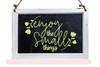 Vinyl Decal Enjoy The Small Things Lettering Inspirational Wall Decor-Celadon