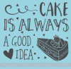 Kitchen Quote Wall Decor Stickers Cake Is Good Idea Vinyl Art Decals