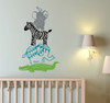 Baby Room Wall Decals Animal Stack Nursery DÃ©cor Vinyl Art Stickers