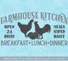 Farmhouse Kitchen Breakfast Wall Decor Stickers Vinyl Art Decals