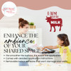 Farm Fresh Milk Enhance the Ambience of your Shared Space Vinyl Decals for the Kitchen