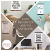 Wood & Canvas Wall Hanging Love Story Beautiful Wall Art Sign