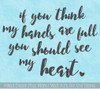 Kitchen Wall Decals Full Hands Full Heart Family Wall Decor Stickers