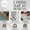 Lasting Wall Art Designs - Made in the USA - Canvas Wall Art Hangings