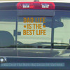 Father's Day Gift Dad Life Best Life Vinyl Car Tumbler Decal Stickers-Glossy Cooper