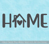 Home Word Decor Kitchen Wall Decals House Art Heart Vinyl Wall Sticker
