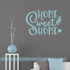 Farmhouse Wall Stickers Home Sweet Home Vinyl Lettering Decor Decals-Beach House