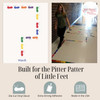 Sensory Path Marching Ants Vinyl Sticker Decals School Hallway Floor 25pc — Colorful vinyl decals of ants on a white wall