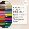 Glossy Color Options Chart