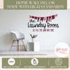 Laundry Room Decal Sticker Get Good Dirt Here Vinyl Lettering Art Decor 2color High Standards