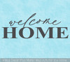 Welcome Home Decor Wall Decal Sticker Front Door Entry Porch Word Art