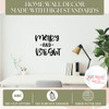 Merry Bright Holiday Wall Art Decal Decor Words Vinyl Letter Stickers High Standards