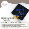 Mortarboard Graduation Cap Decal Sticker Design for Decorating Grad Cap Class of 2026 Enhanced