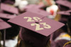 Graduation Hat Decoration Vinyl Decal Sticker for Graduate Mortarboard-Option 5 Beige
