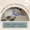 Sensory Path Floor Decal Stickers School Hallway Extra Words Lettering