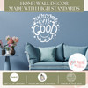 Overcome Evil With Good Religious Wall Art Decal Sticker Kids Room Art standards