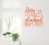 Love Is Well Stocked Craft Room Wall Decor Decal Vinyl Lettering Sticker-Coral