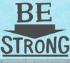 Bold Wall Decor Be Strong Vinyl Decal Sticker Letter Art Kids Room Quote