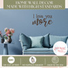 I Love You More Vinyl Wall Art Decor Quotes Decal High Standards