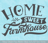 Home Sweet Farmhouse Vinyl Lettering for Wall Decor