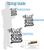 Kind The New Cool Wall Sticker Decal Vinyl Word Quotes for Classroom sizing