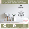 Most Important Work Walls of Home Wall Art Decal Sticker Blk standards