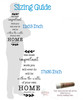 Most Important Work Walls of Home Wall Art Decal Sticker sizing