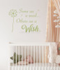 Dandelion Some See Weed Others A Wish Wall Decal Quote-Olive