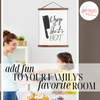 Hanging Canvas Art Chop It Like Its Hot Kitchen Wall Decor