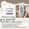 Kitchen Appliance Decal Smooth Operator Blender Decor Sticker Quote BrilBlue personalize