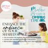 Relax On Camping Time Wall Decal Camper Decor Vinyl Sticker Tree Art Teal enhance