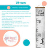 Loved Beyond Measure Gray Canvas Height Ruler Growth Chart Wall Art Sign