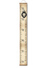 Lion Canvas Growth Chart Sign Baby to Adult Height Ruler Tracker